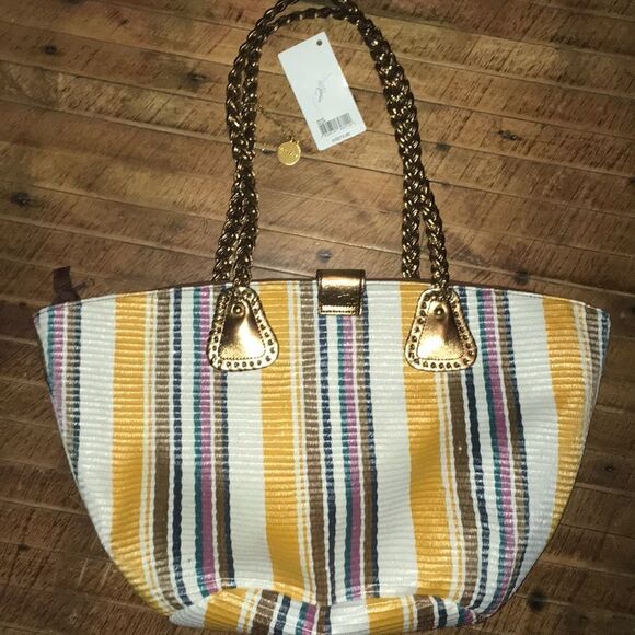 Big Buddha woven tote, BNWT - Picture 2 of 3